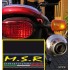 AUSPUFF SCHALLDÄMPFER ABE MSR SPORTAUSPUFF MOTORRAD SUZUKI FREEWIND 650 1997/03